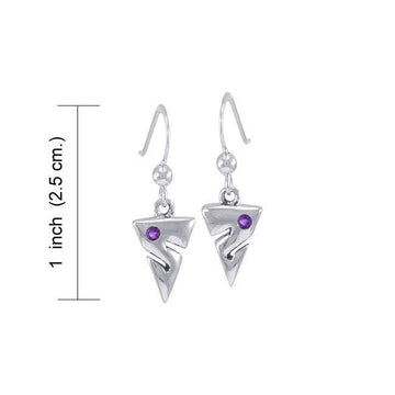 Cave Diving Silver Earrings TER454 - Jewelry